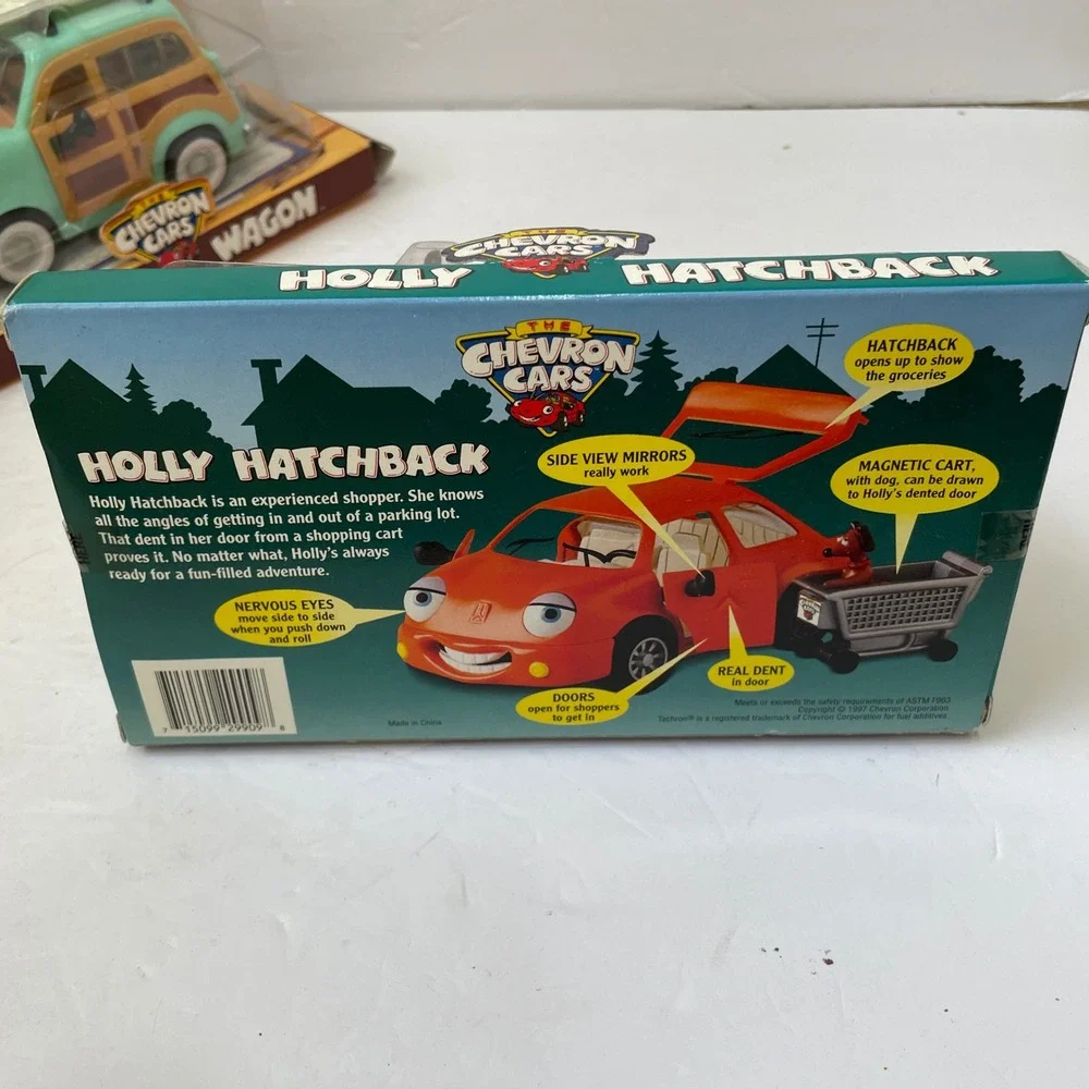 FOUR NEW IN BOX VINTAGE THE CHEVRON CARS 1997-1999